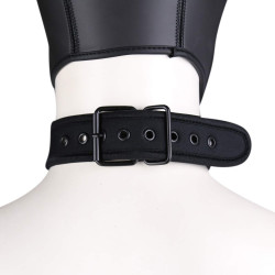 Kinky Puppy Collier en néoprène Noir